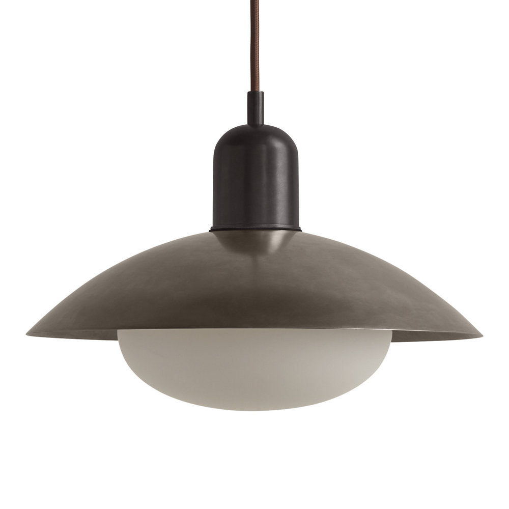 Brass Arundel Mushroom Pendant