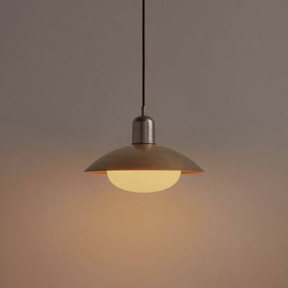 Brass Arundel Mushroom Pendant