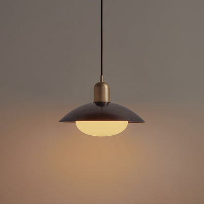 Brass Arundel Mushroom Pendant