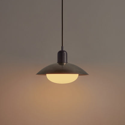 Brass Arundel Mushroom Pendant