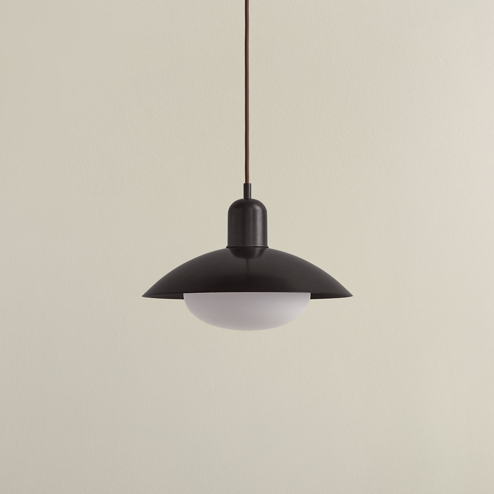 Brass Arundel Mushroom Pendant