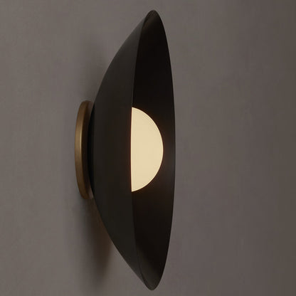 Arundel Orb Brass Slim Wall / Flushmount