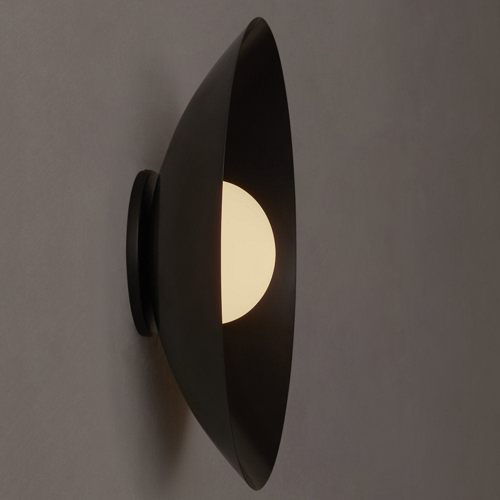 Arundel Orb Brass Slim Wall / Flushmount