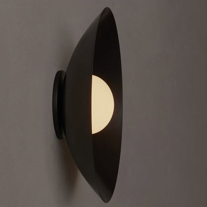 Arundel Orb Brass Slim Wall / Flushmount