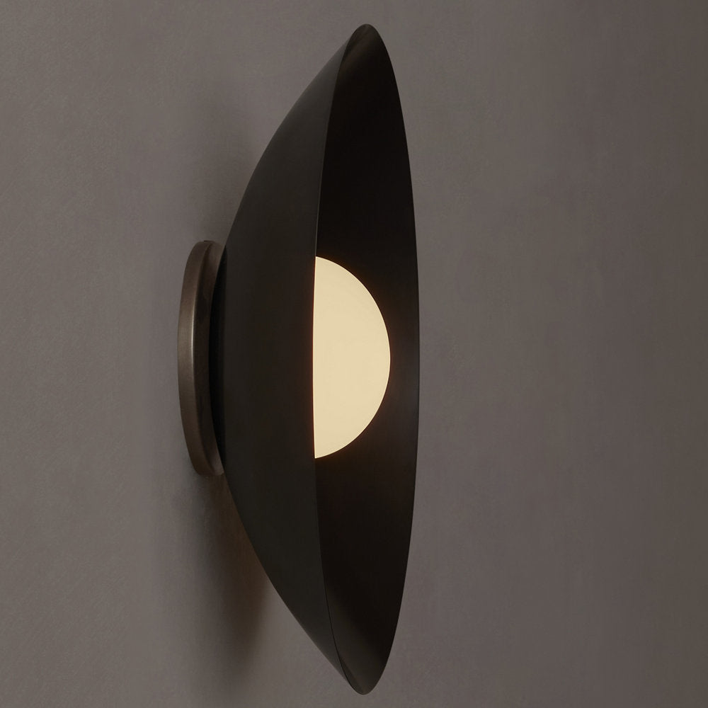 Arundel Orb Brass Slim Wall / Flushmount