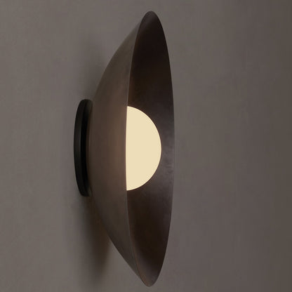 Arundel Orb Brass Slim Wall / Flushmount