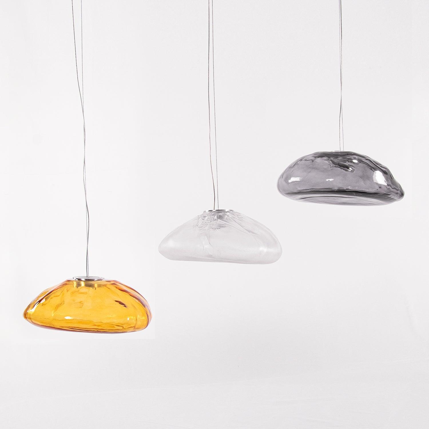 Blown Glass Mesh Pendant Light 1001 Pendant light