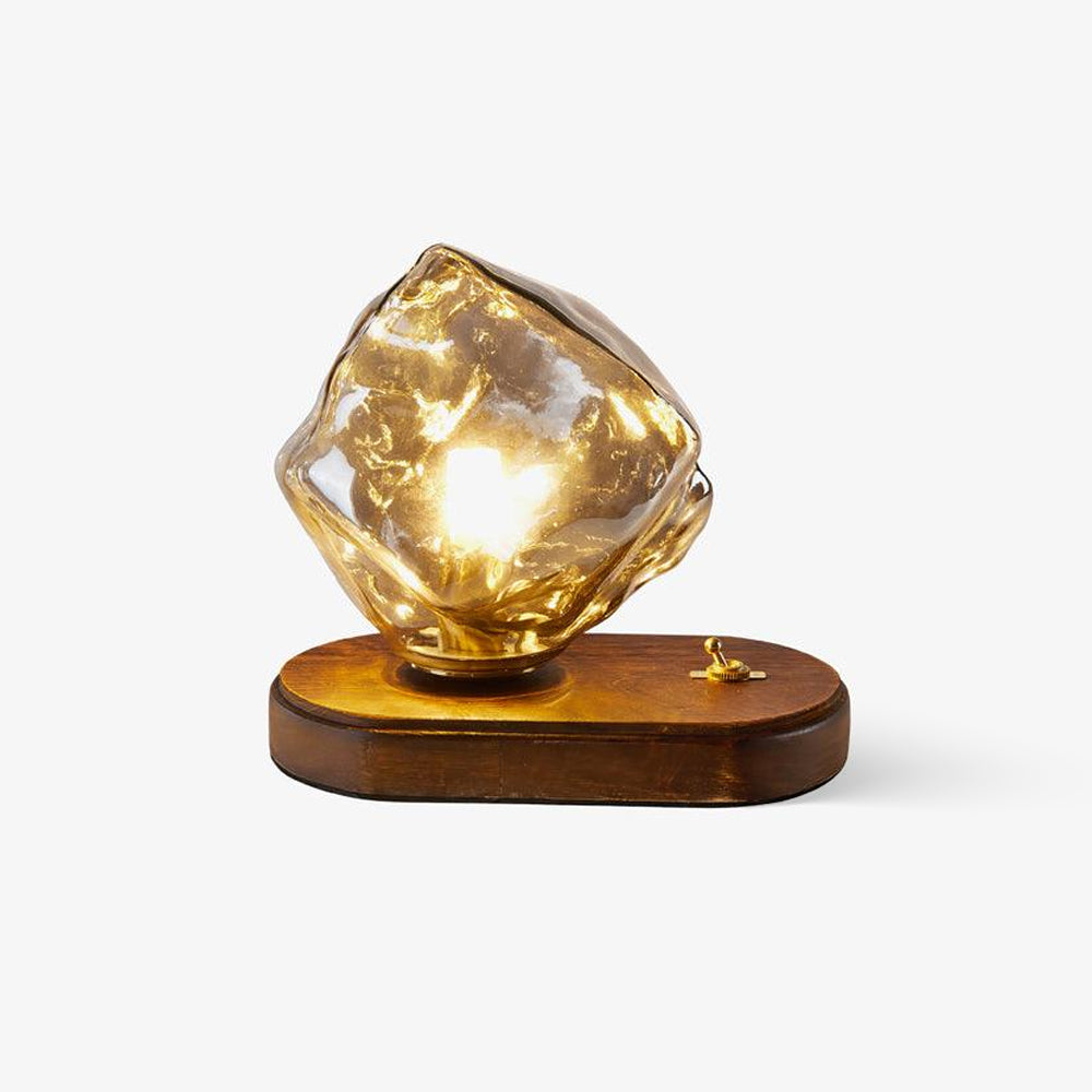 Ice Stone Glass Table Lamp Table lamp