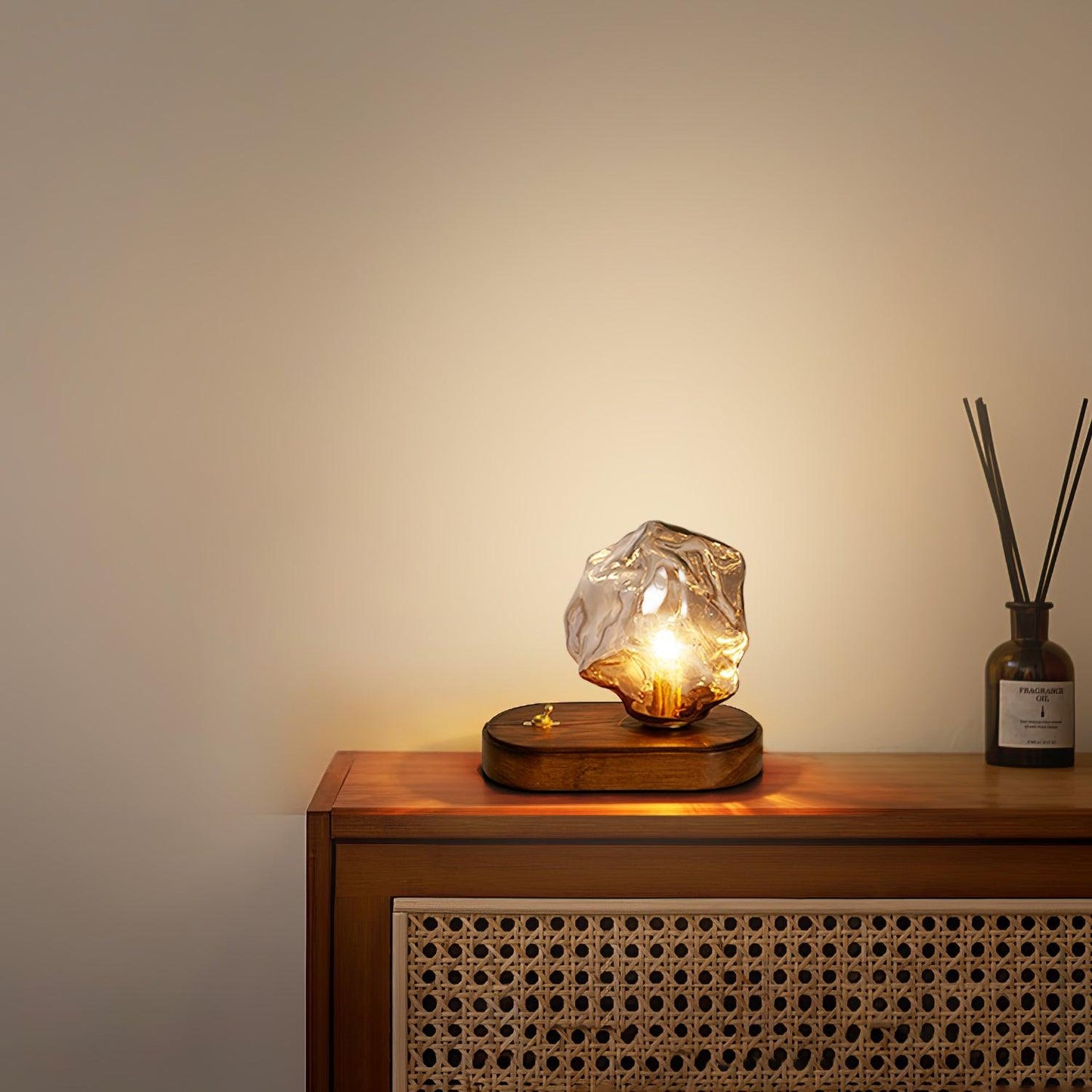 Ice Stone Glass Table Lamp Table lamp