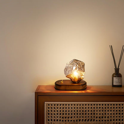 Ice Stone Glass Table Lamp Table lamp