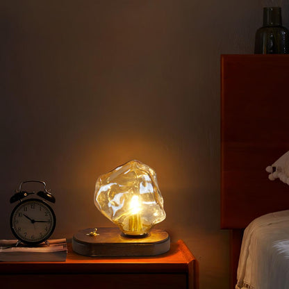 Ice Stone Glass Table Lamp Table lamp