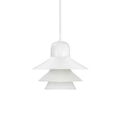 Ikono Pendant lamp Dia 11.8″ x H 59.1″ / Dia 30cm x H 150cm / White Pendant light