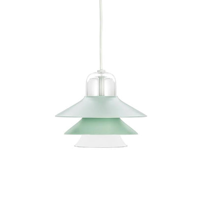 Ikono Pendant lamp Dia 11.8″ x H 59.1″ / Dia 30cm x H 150cm / Green Pendant light