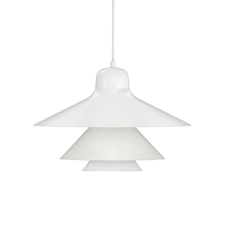 Ikono Pendant lamp Dia 15.7″ x H 59.1″ / Dia 40cm x H 150cm / White Pendant light