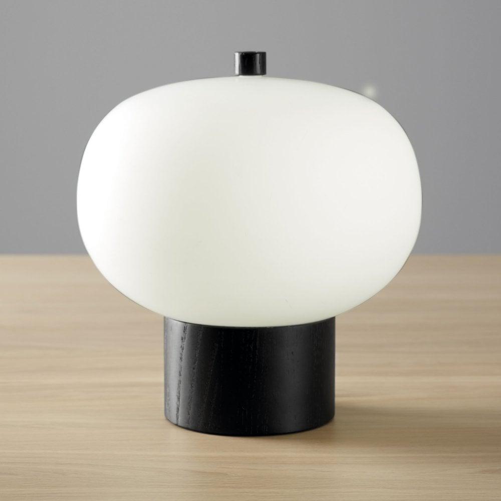Ilargi Table Lamp ? 12.5″ x H 11.8″ / Dia 32cm x H 30cm / Black / US Plug Table lamp