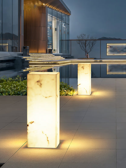 Imitation Marble Cube Outdoor Light Outdoor Lighting