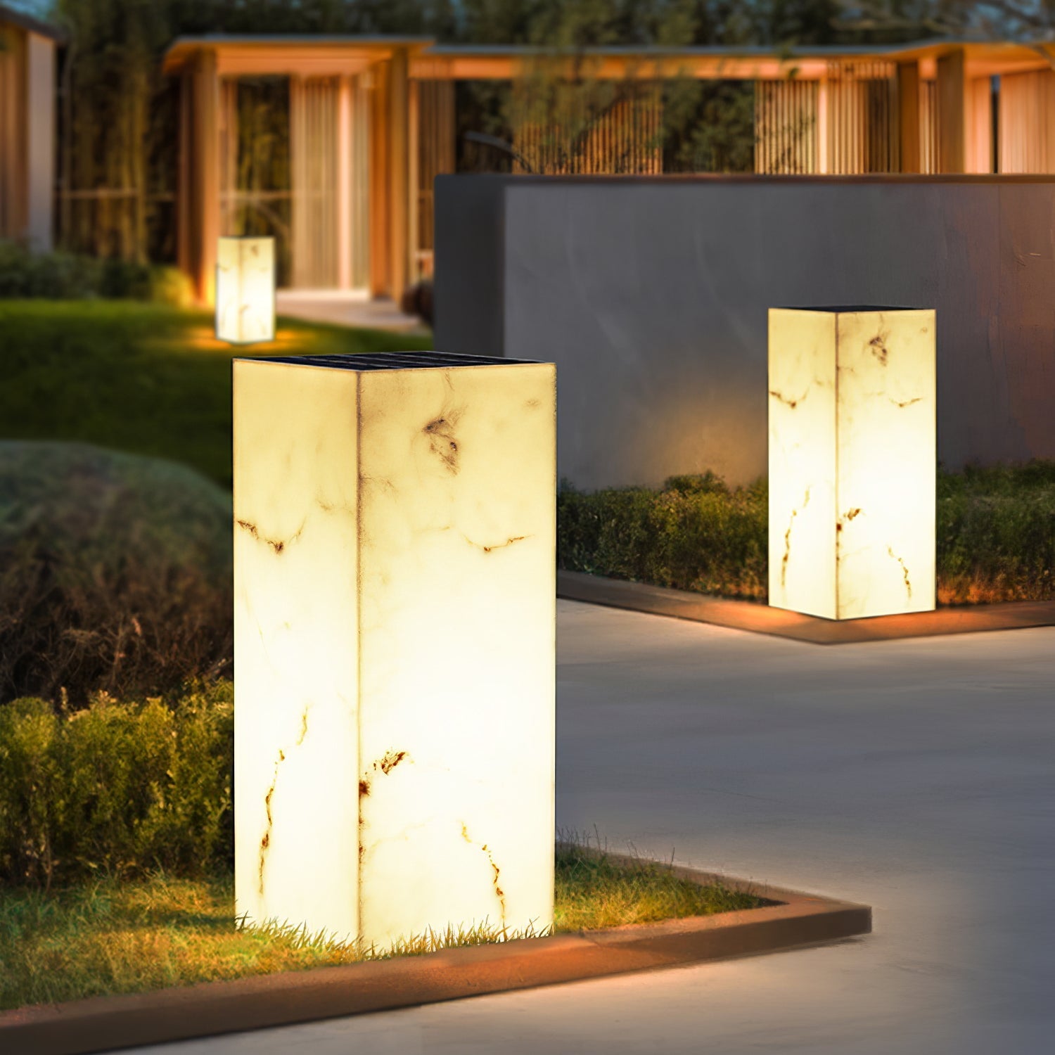 Imitation Marble Cube Outdoor Light Outdoor Lighting