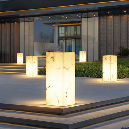 Imitation Marble Cube Outdoor Light Outdoor Lighting