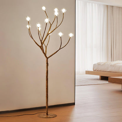 Imitation Wood Floor Lamp Floor lamp