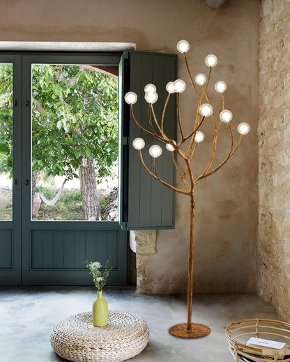 Imitation Wood Floor Lamp Floor lamp