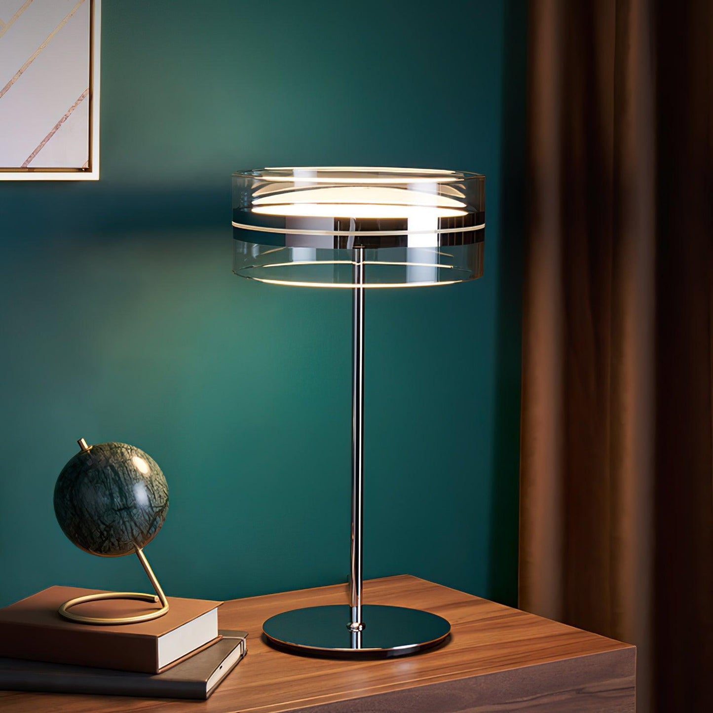Impex Florina Chrome Table Lamp Table lamp