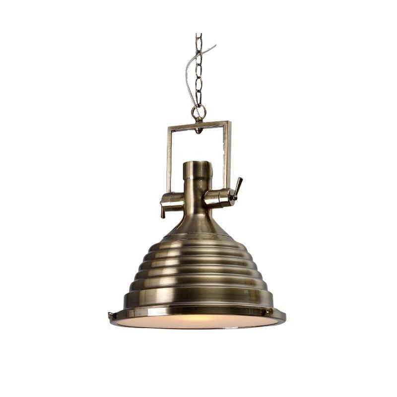 Industrial Country Metal pendant Light Dia 13.8″ x H 19.7″ / Dia 35cm x H 50cm / Copper Pendant light
