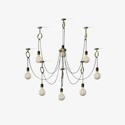 Industrial Spider Chandelier Chandelier