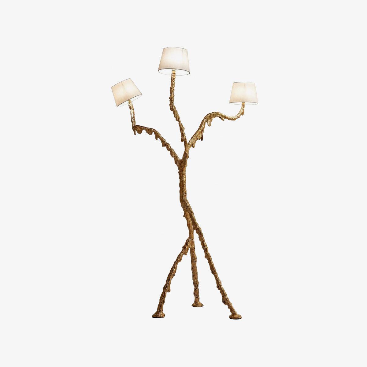 Ines Floor Lamp Dia 31.5″ x H 78.7″ / Dia 80cm x H 200cm / Brass / US plug Floor lamp