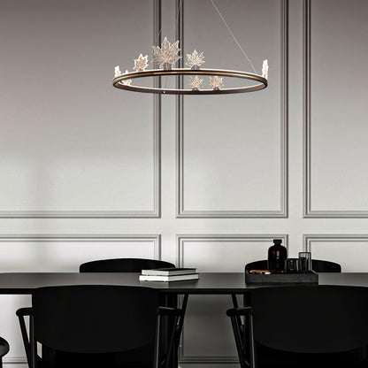 Ion Leaf Chandelier Chandelier