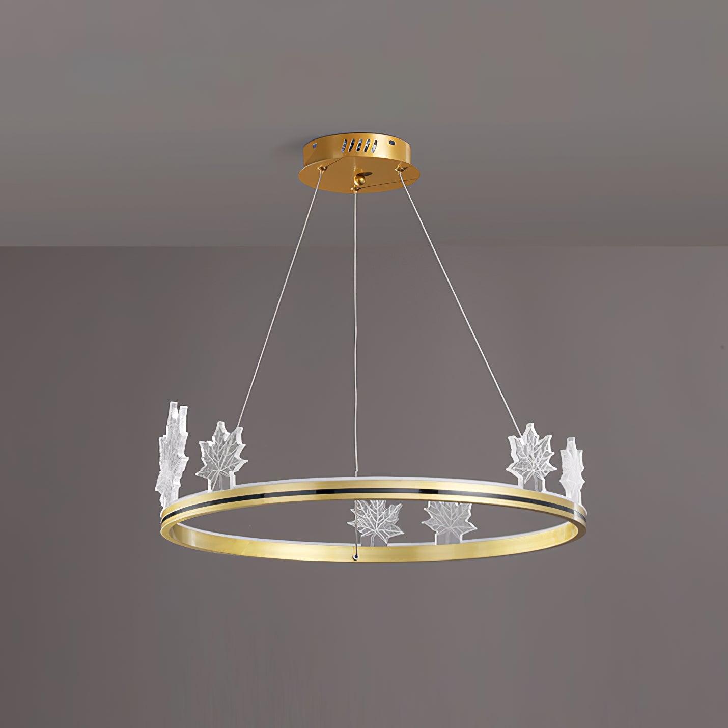 Ion Leaf Chandelier Chandelier