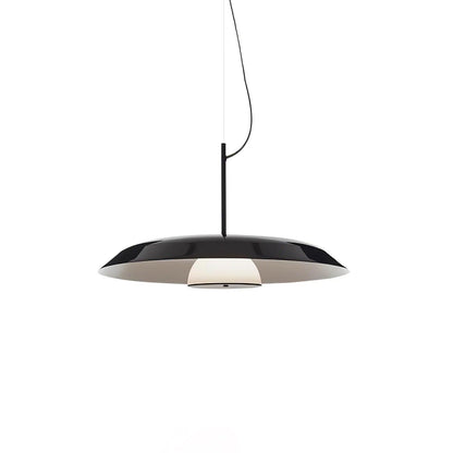 Iride Pendant Lamp Dia 9.8″ x H 59″ / Dia 25cm x H 150cm / Black / Three-Color Changing Light Pendant light