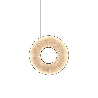 Iris Pendant Lamp Vertical ? 23.6″ x H 23.6″ / Dia 60cm x H 60cm / White / Dual Color Temperature Pendant light