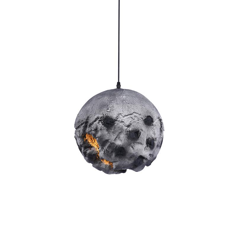 Irregular Planet Pendant Lamp Dia 11.8″ x H 11.8″ / Dia 30cm x H 30cm / Grey Pendant light
