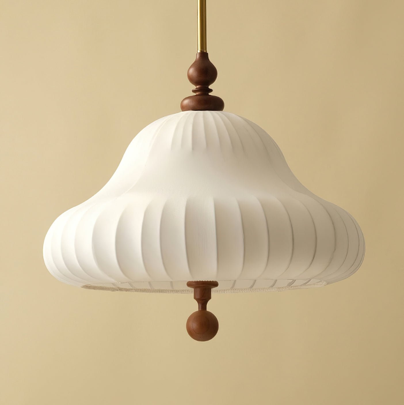 Isabella Bloom Pendant Light ? 19.7″ x H 17.7″ / Gold & White Pendant light