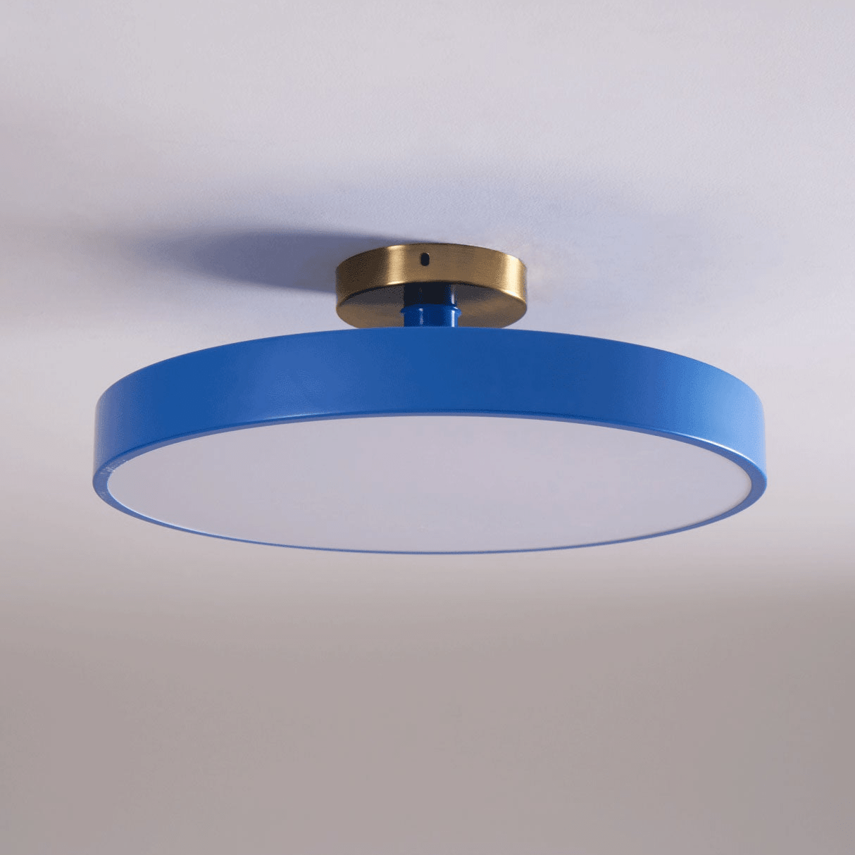 Isla Flush Mount Ceiling Lamp ? 11.8″ x H 5.1″ / Blue / Warm Light 1001 Ceiling lamp