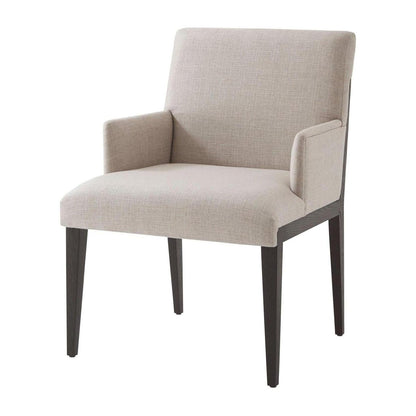 Theodore Alexander Jamie Drake Vree Dining Arm Chair - Set of 2