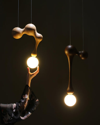 Jenna Wooden Pendant Lamp Pendant light