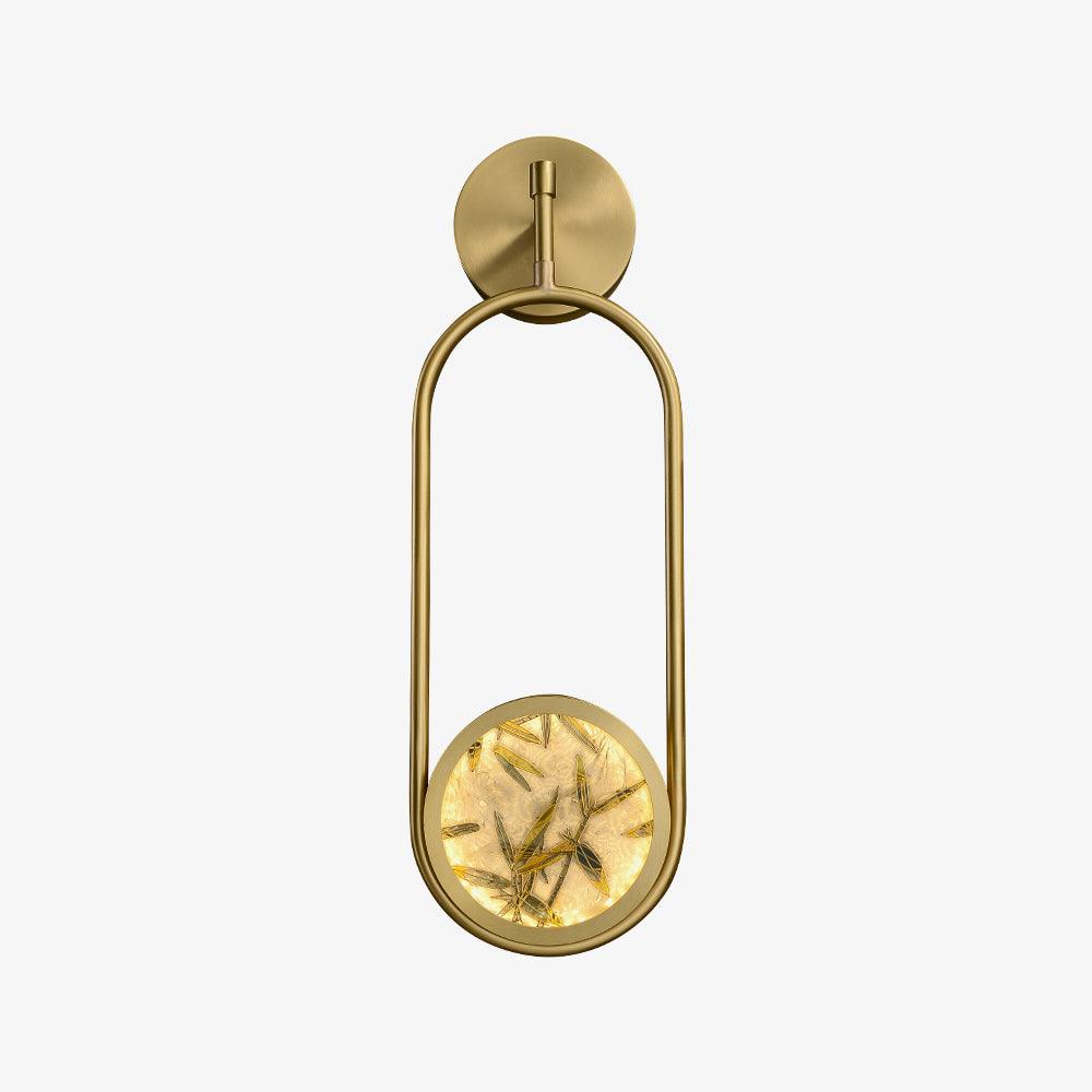 Jervis Wall Light Dia 6.4″ x H 20″ / Dia 16.3cm x H 51cm / Brass / Warm Light Wall lamp