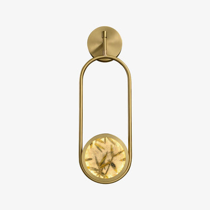 Jervis Wall Light Dia 6.4″ x H 20″ / Dia 16.3cm x H 51cm / Brass / Warm Light Wall lamp