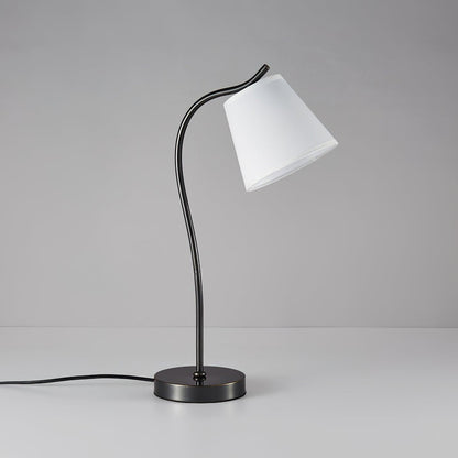 Jody Table Lamp Dia 10.6″ x H 25.2″ / Dia 27cm x H 64cm / Black + White / US plug Table lamp