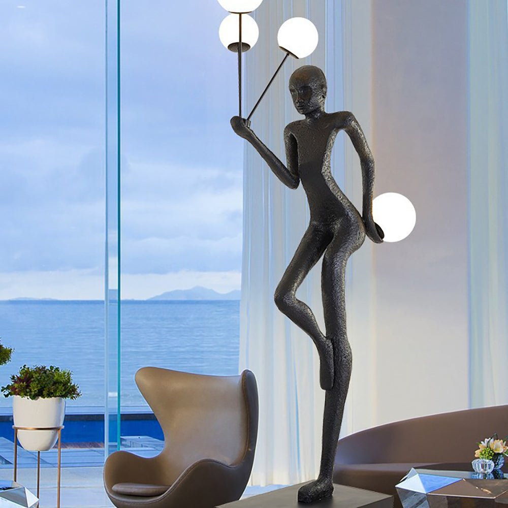 Juggling Sculptor Floor Lamp Floor lamp
