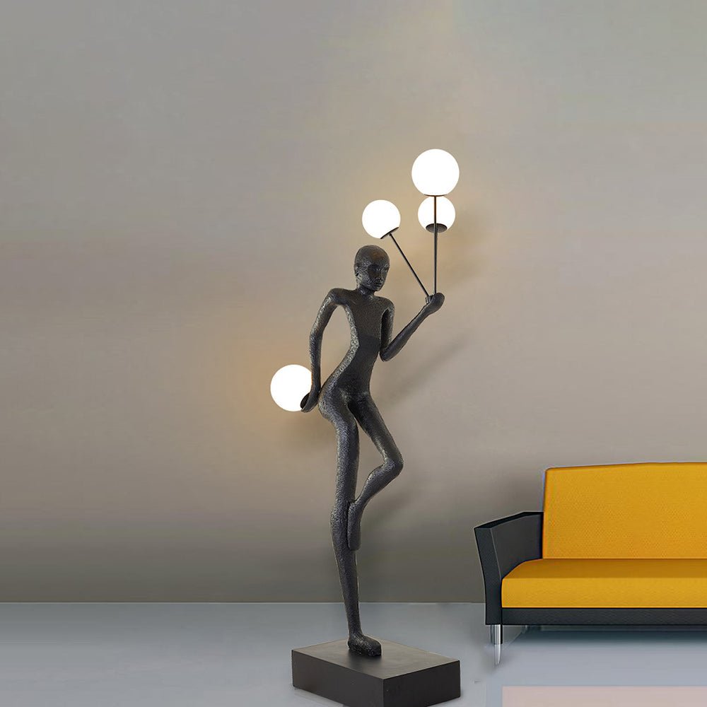 Juggling Sculptor Floor Lamp Floor lamp