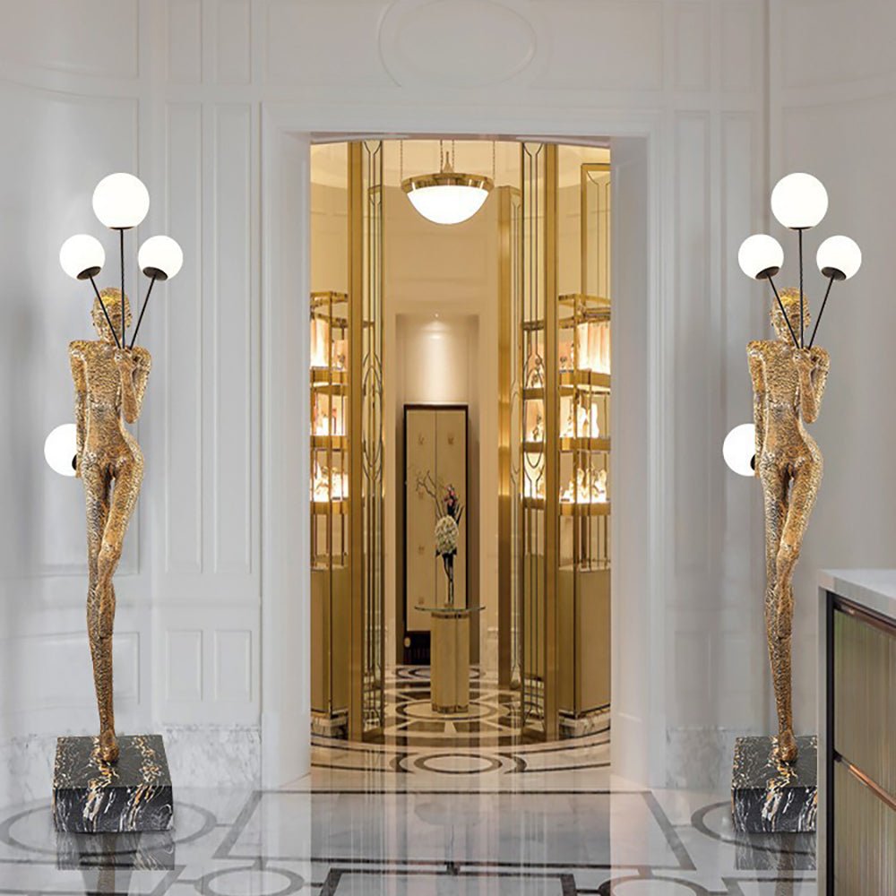 Juggling Sculptor Floor Lamp Floor lamp