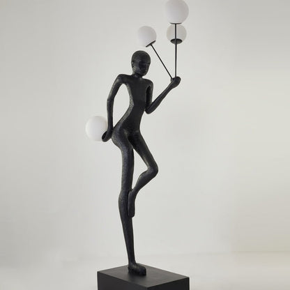 Juggling Sculptor Floor Lamp Floor lamp