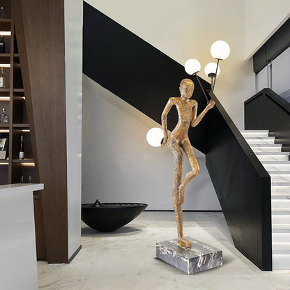 Juggling Sculptor Floor Lamp Floor lamp