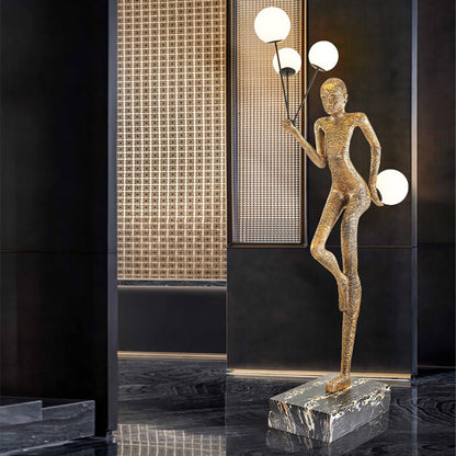 Juggling Sculptor Floor Lamp Floor lamp