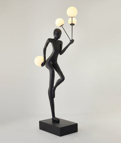 Juggling Sculptor Floor Lamp Floor lamp