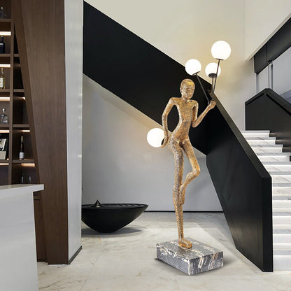 Juggling Sculptor Floor Lamp Floor lamp