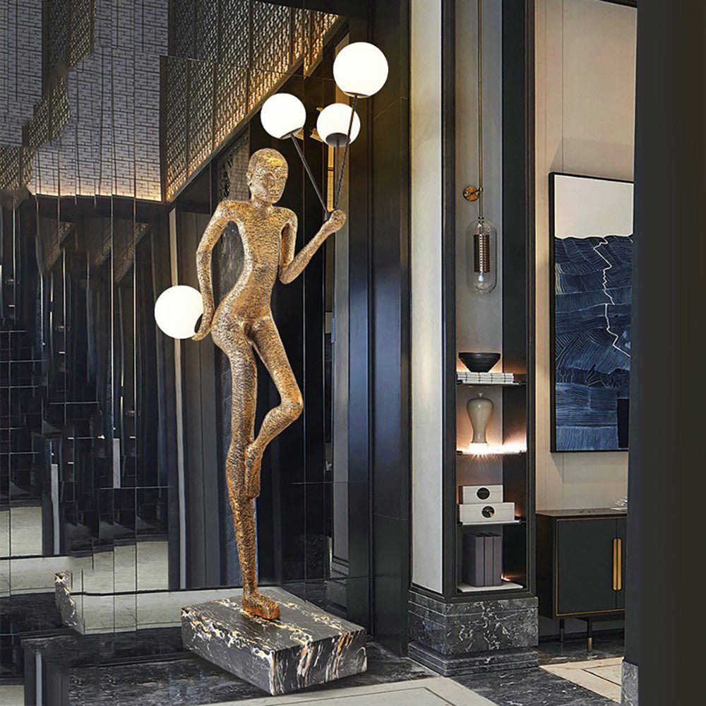 Juggling Sculptor Floor Lamp Floor lamp