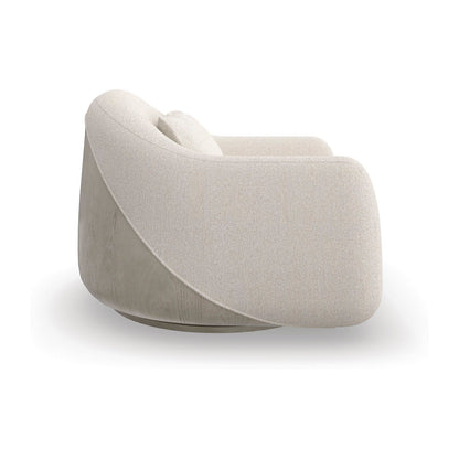 Caracole Modern Kelly Hoppen Serenity Swivel Chair